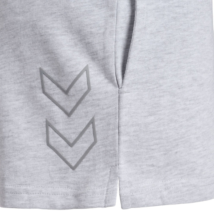 Hummel hmlLGC SENNA SWEAT SHORTS - light grey melange