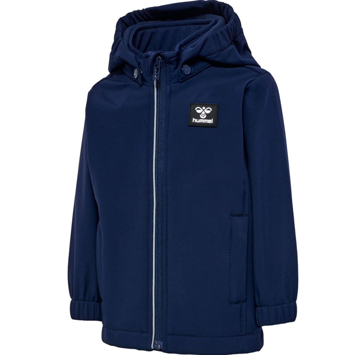 Hummel Hmlmars Tex Mini Softshell Jacket - black iris