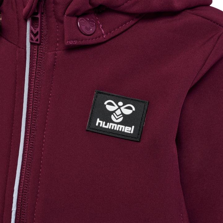 Hummel Hmlmars Tex Mini Softshell Jacket - windsor wine