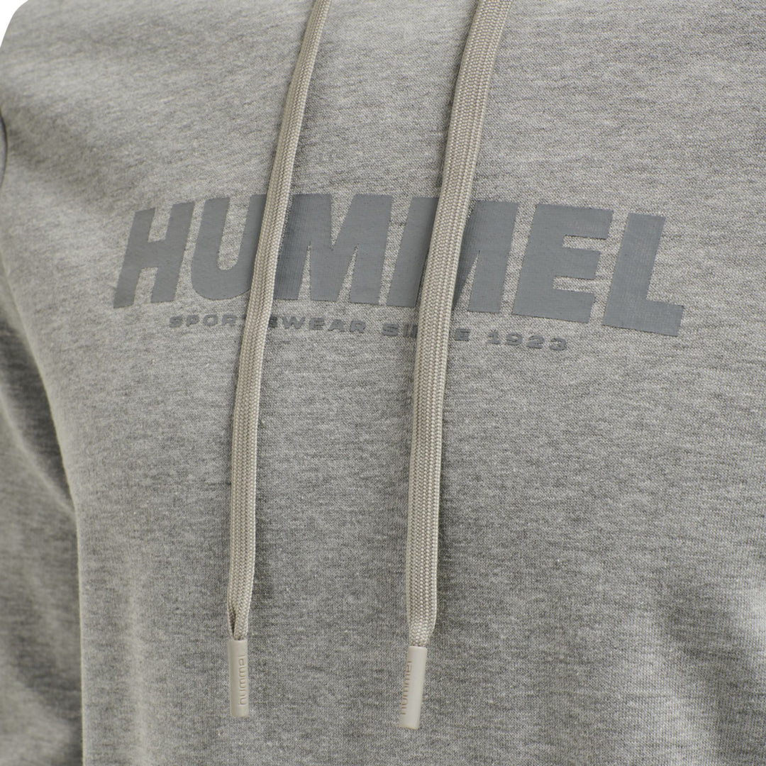 Hummel Hmllegacy Logo Hoodie Plus - grey melange