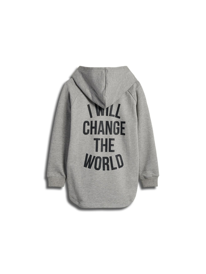 Hummel stsMONTEREY HOODIE - LIGHT GREY MELANGE - 104 - light grey melange
