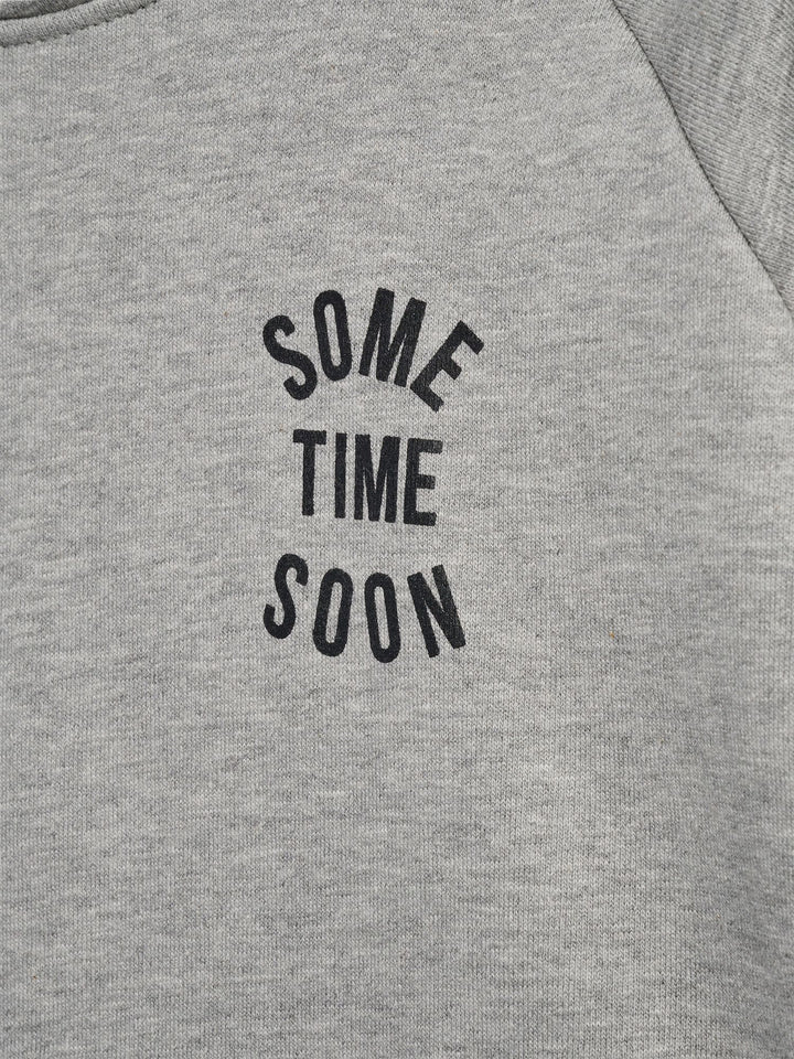 Hummel stsMONTEREY HOODIE - LIGHT GREY MELANGE - 104 - light grey melange