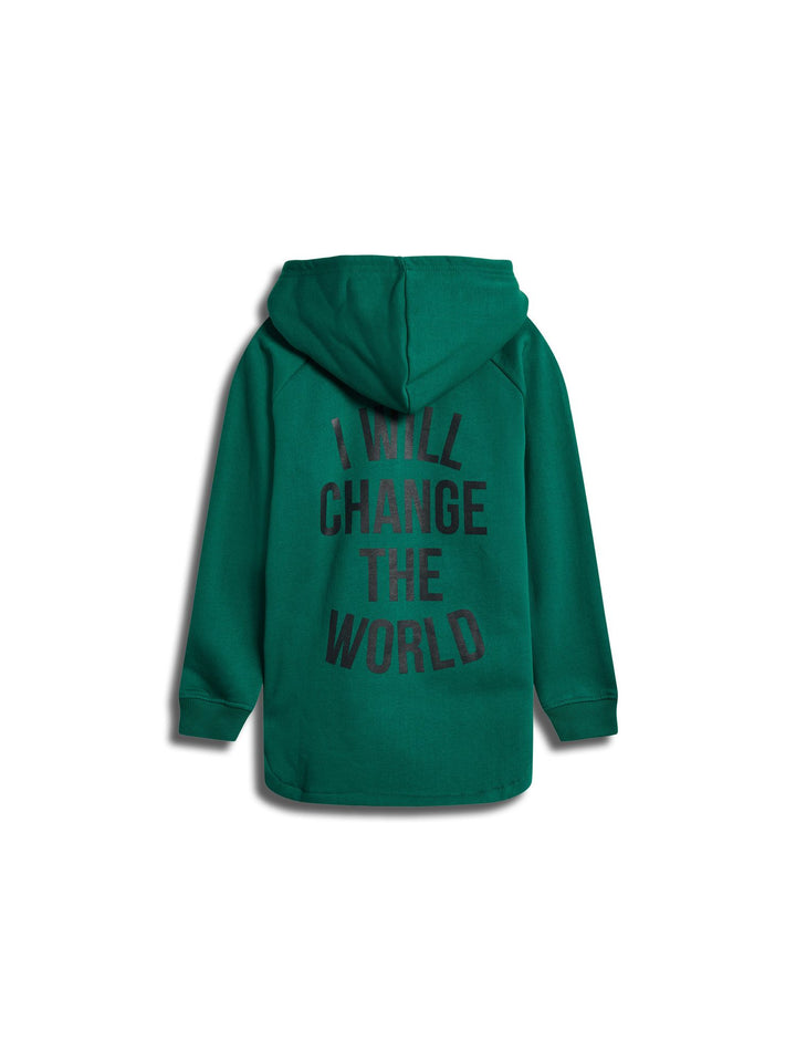 Hummel stsMONTEREY HOODIE - EVERGREEN - 104 - evergreen