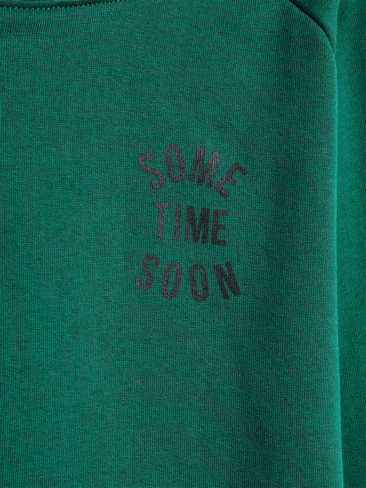 Hummel stsMONTEREY HOODIE - EVERGREEN - 104 - evergreen