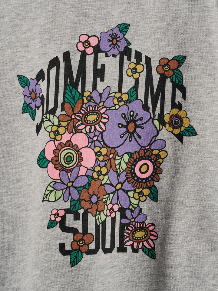 Hummel stsJESSIE SWEATSHIRT - light grey melange