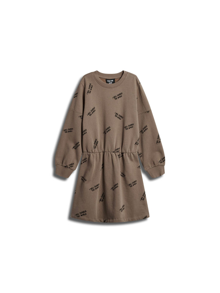 Sometime Soon Verstellbare Taille Dress L/S Stsmolly Mädchen