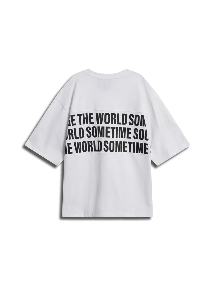 Hummel stsMILTON T-SHIRT S/S - BRIGHT WHITE - 104 - bright white