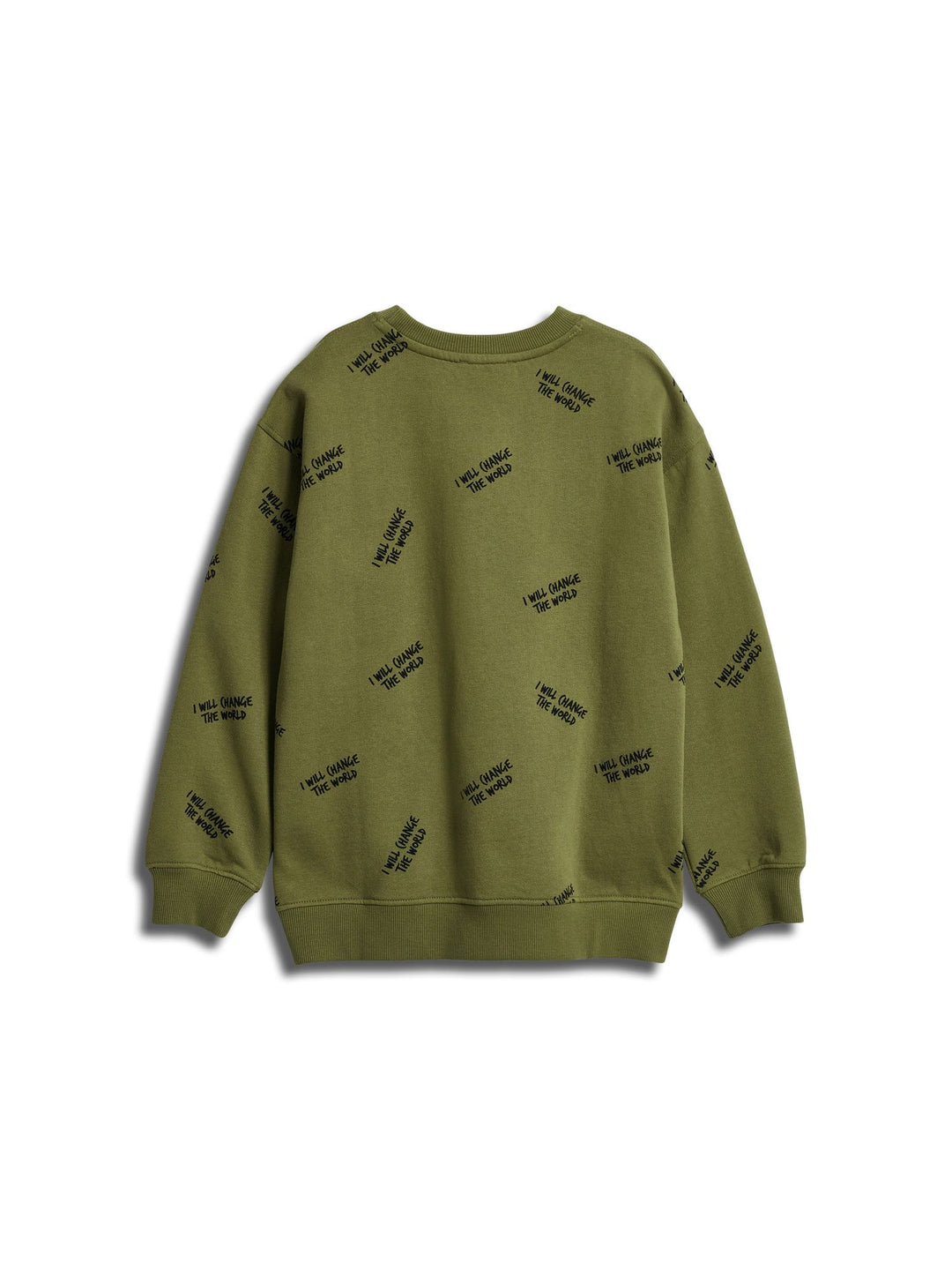 Hummel stsMILOS SWEATSHIRT - OLIVE BRANCH - 104 - olive branch