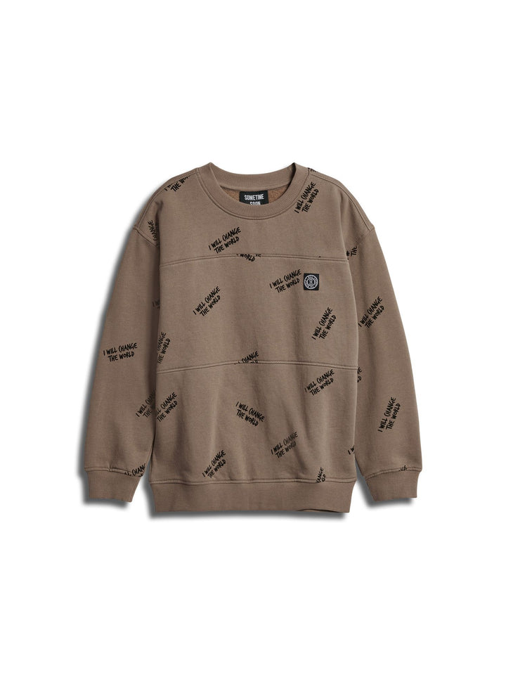Hummel stsMILOS SWEATSHIRT - caribou
