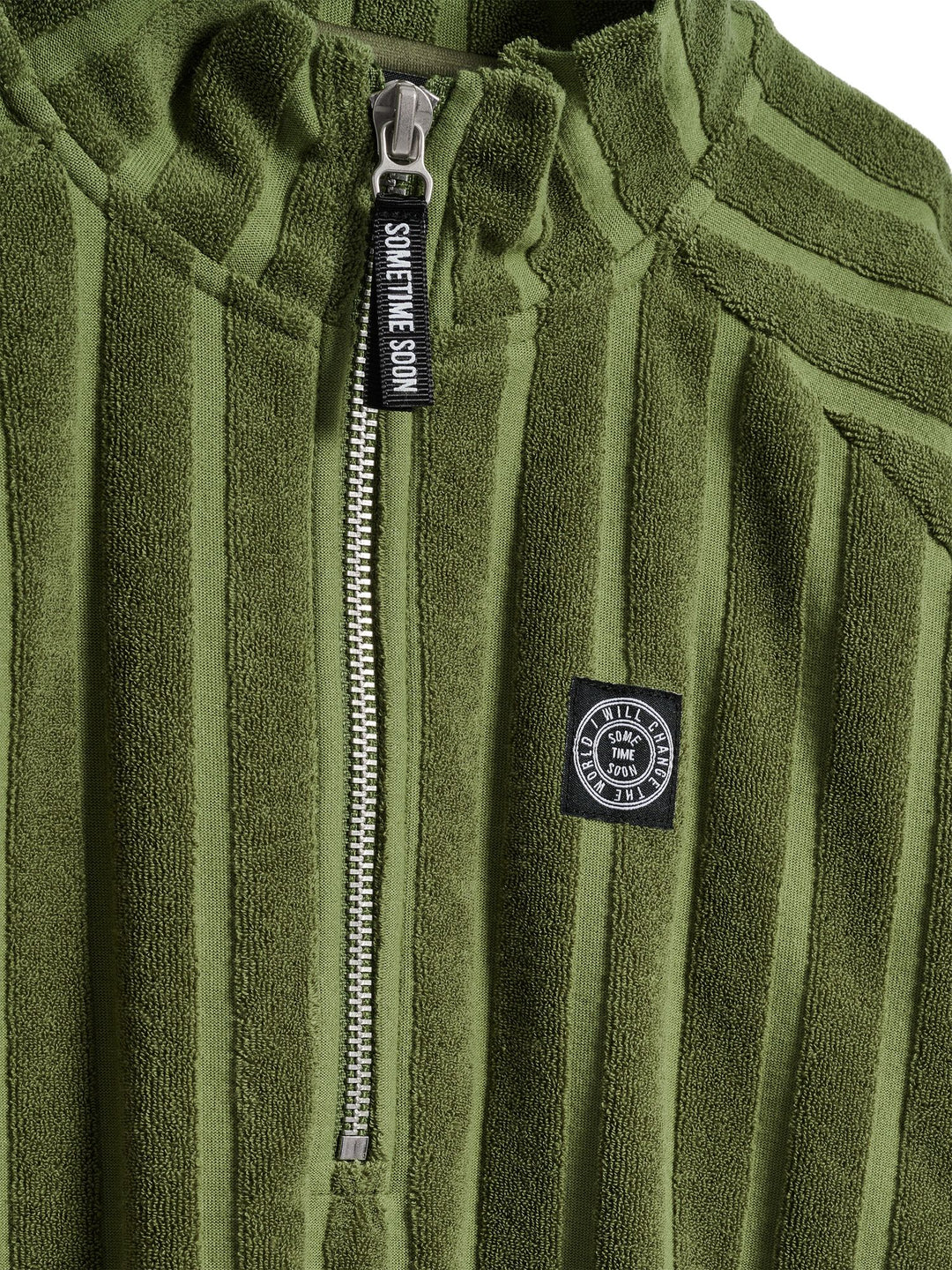 Hummel stsCARSON HALF ZIP - OLIVE BRANCH - 104 - olive branch
