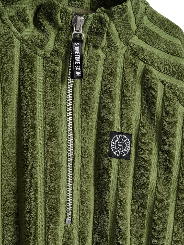 Hummel stsCARSON HALF ZIP - OLIVE BRANCH - 104 - olive branch