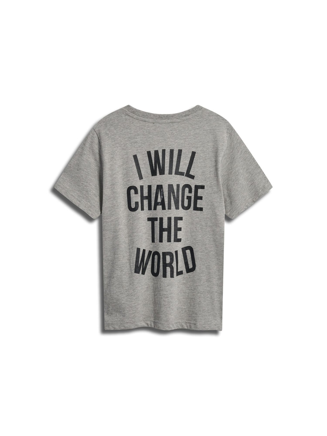Hummel stsREVOLUTION T-SHIRT S/S - LIGHT GREY MELANGE - 104 - light grey melange