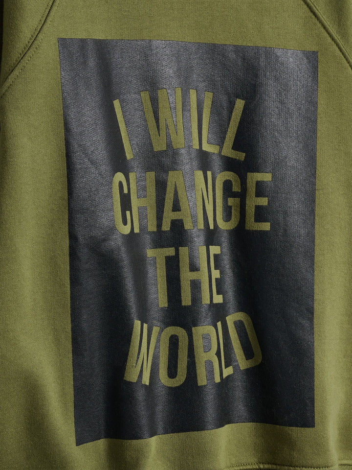 Hummel stsCORNELIUS SWEATSHIRT - OLIVE BRANCH - 110 - olive branch