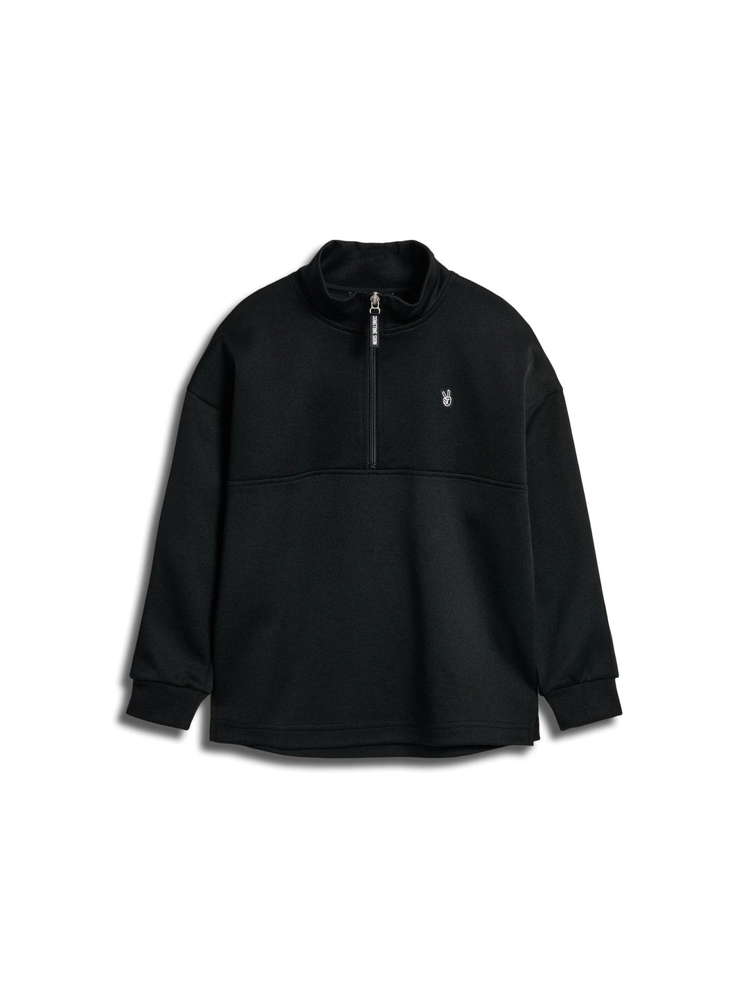 Hummel stsCOLE HALF ZIP - BLACK - 104 - black