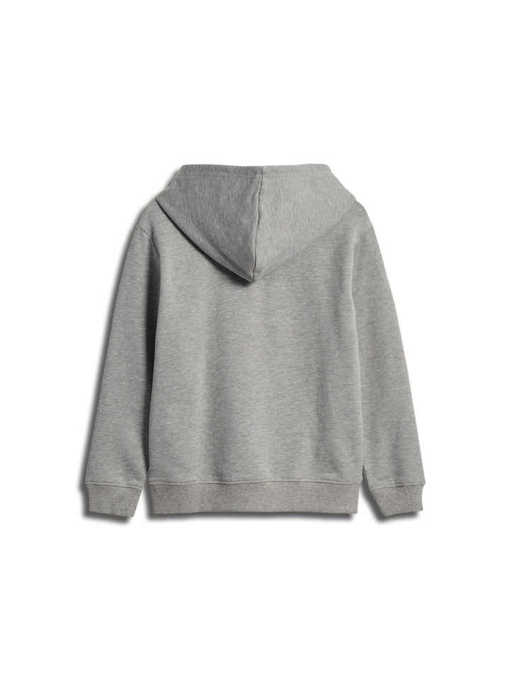 Hummel stsSUMMIT HOODIE - LIGHT GREY MELANGE - 110 - light grey melange