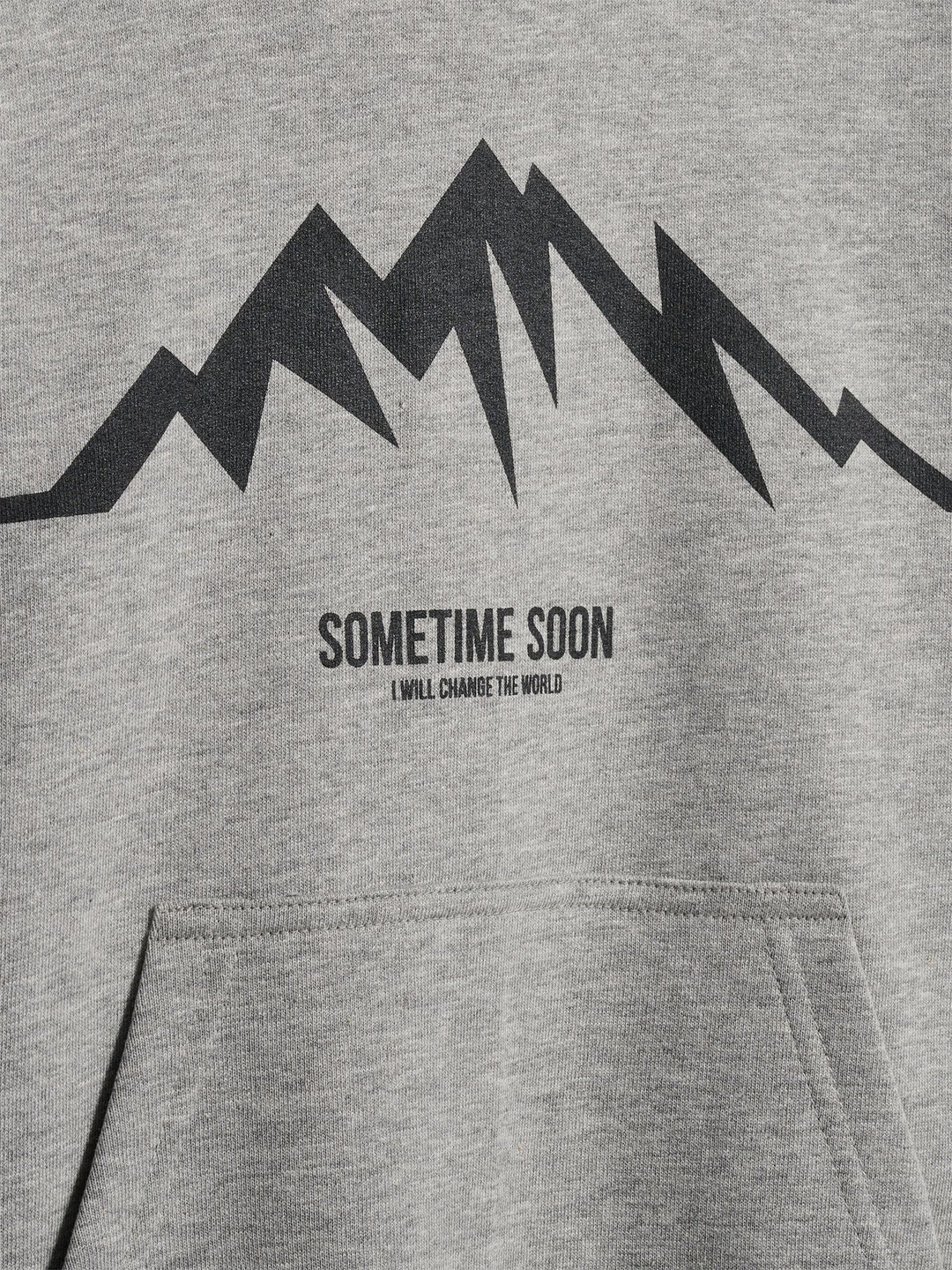 Hummel stsSUMMIT HOODIE - LIGHT GREY MELANGE - 110 - light grey melange