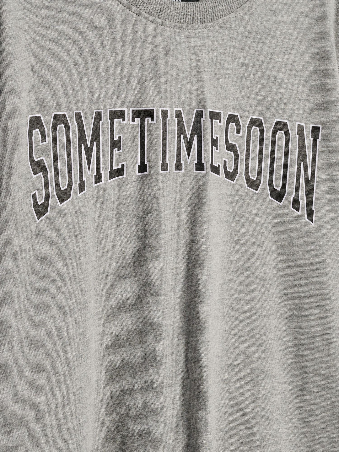 Hummel stsOCEAN T-SHIRT S/S - LIGHT GREY MELANGE - 104 - light grey melange