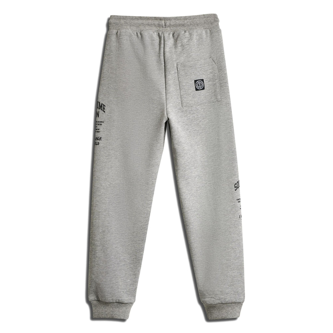 Hummel stsDIMAS PANTS - LIGHT GREY MELANGE - 104 - light grey melange