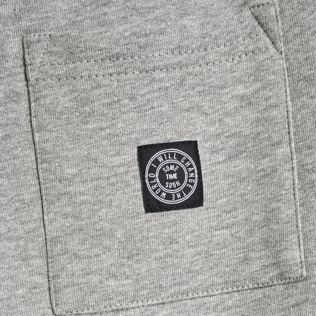 Hummel stsDIMAS PANTS - LIGHT GREY MELANGE - 104 - light grey melange