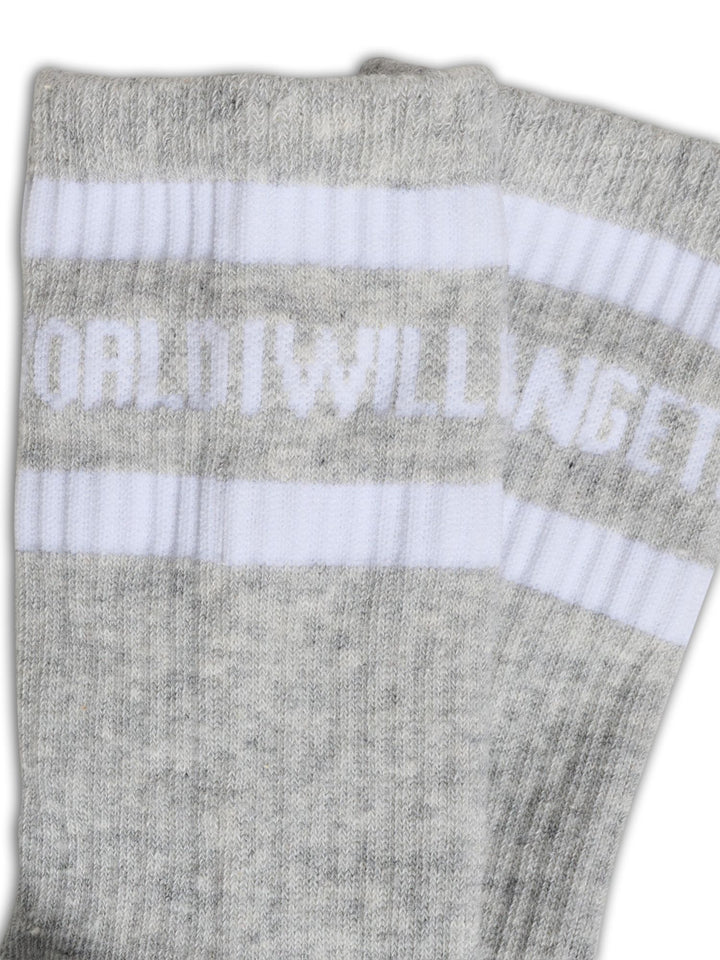 Hummel stsCARBON SOCK 2-PACK - LIGHT GREY MELANGE - 24/27 - light grey melange