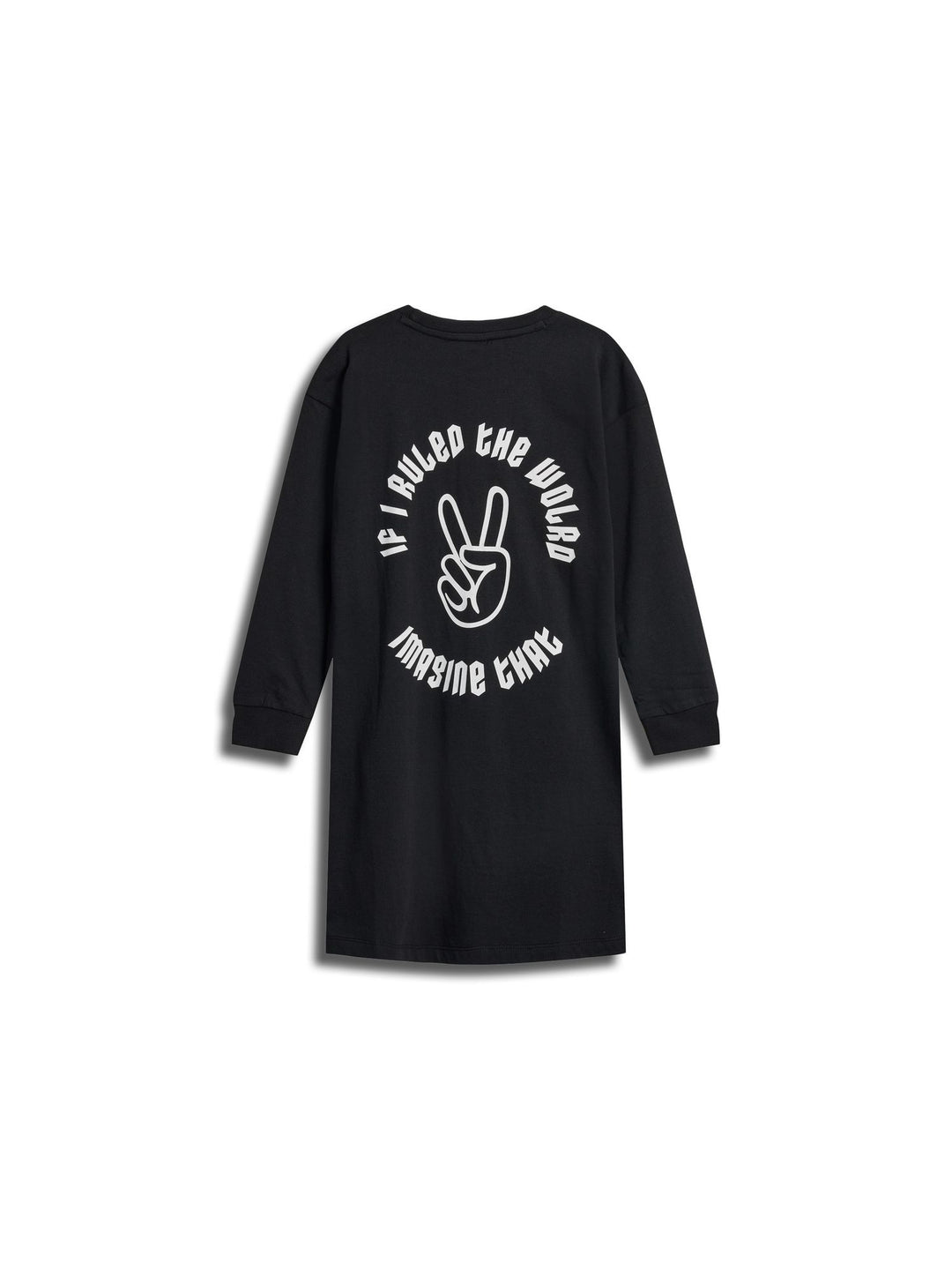 Hummel stsOLGA DRESS LS - BLACK - 104 - black