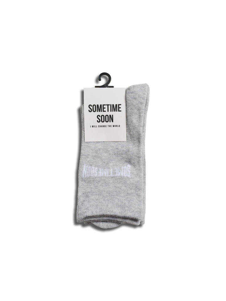 Hummel stsVARSITY SOCKS 3-PACK - LIGHT GREY MELANGE - 37/40 - light grey melange