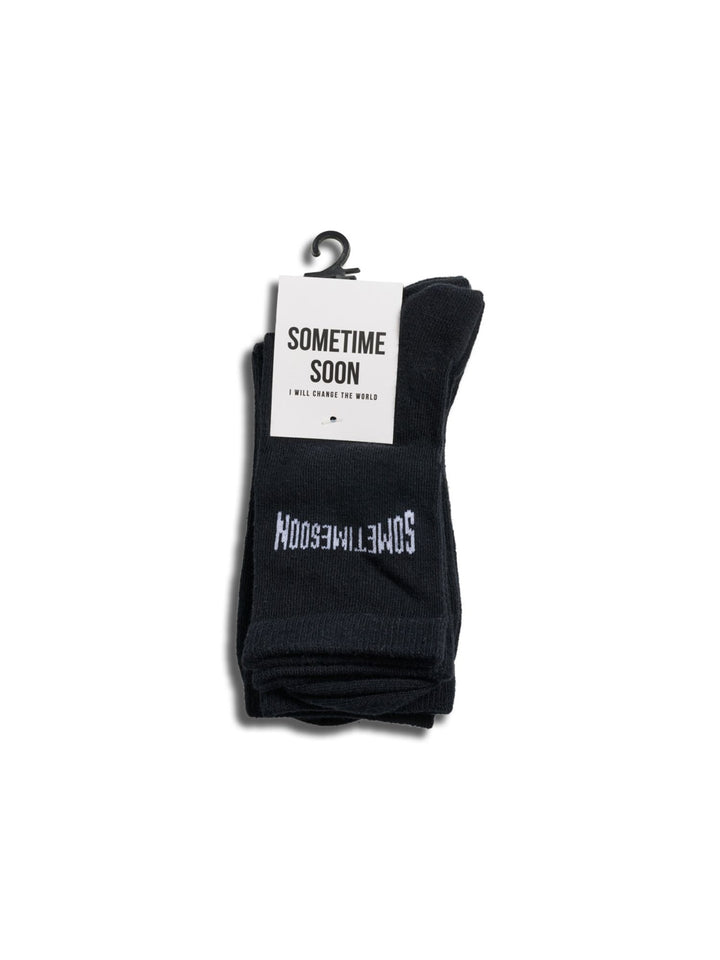 Hummel stsVARSITY SOCKS 3-PACK - CAVIAR - 37/40 - caviar