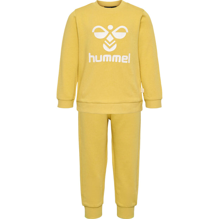 Hummel hmlHAPPY ARINE CREWSUIT - ochre