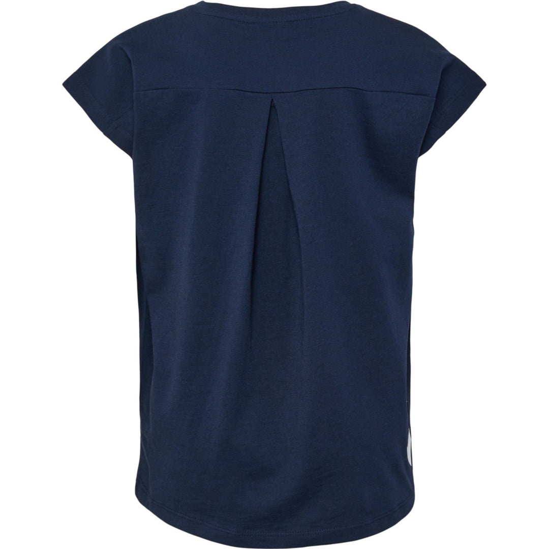 Hummel hmlFSK HOP T-SHIRT S/S - black iris