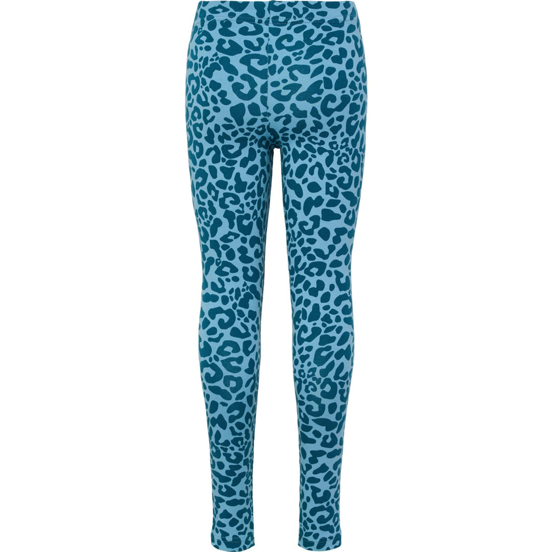 Hummel hmlFLOWY AOP TIGHTS - blue coral