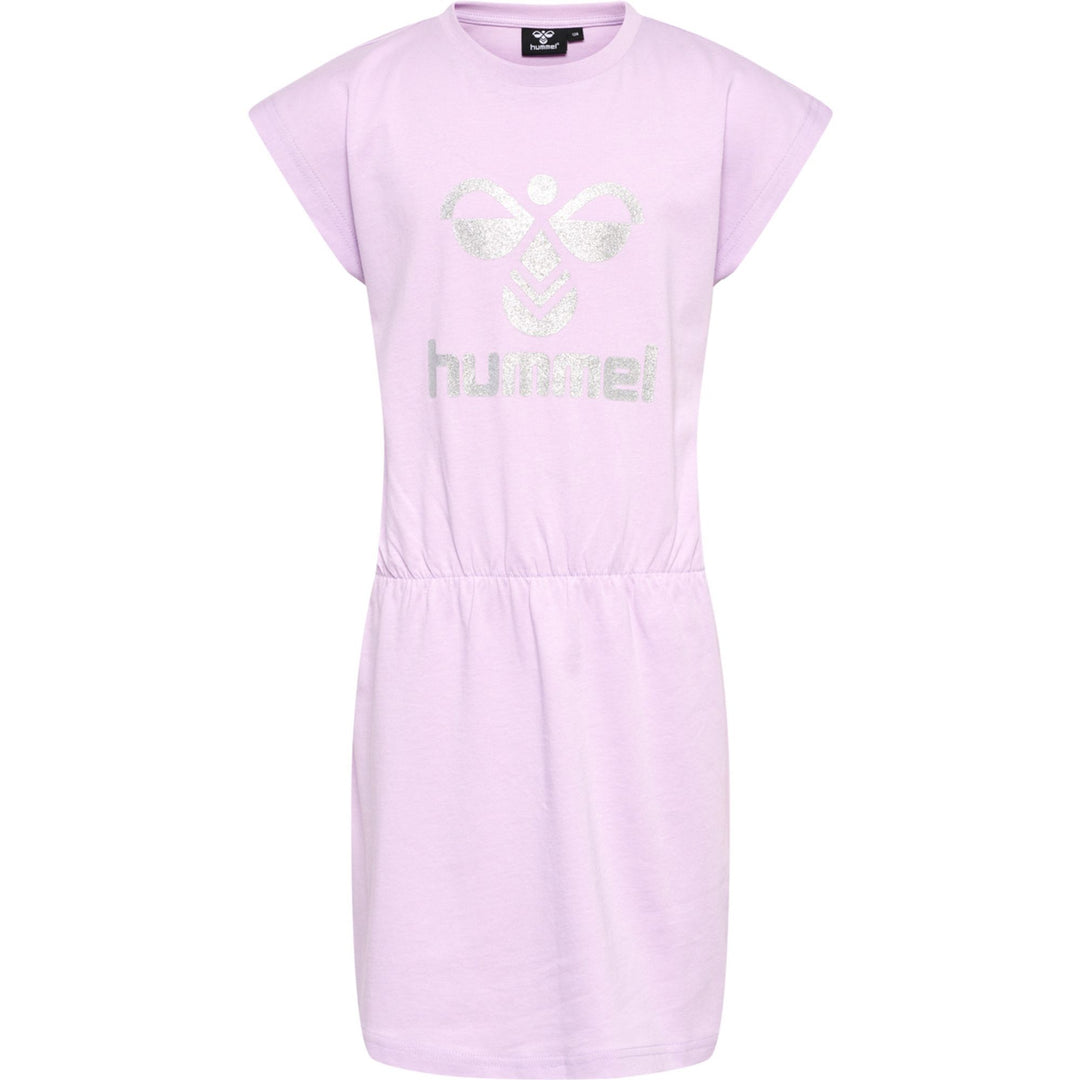 Hummel hmlFLOWY DRESS S/S - orchid bloom