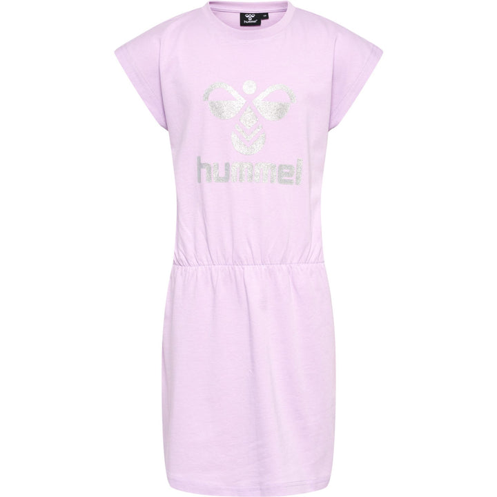 Hummel hmlFLOWY DRESS S/S - orchid bloom