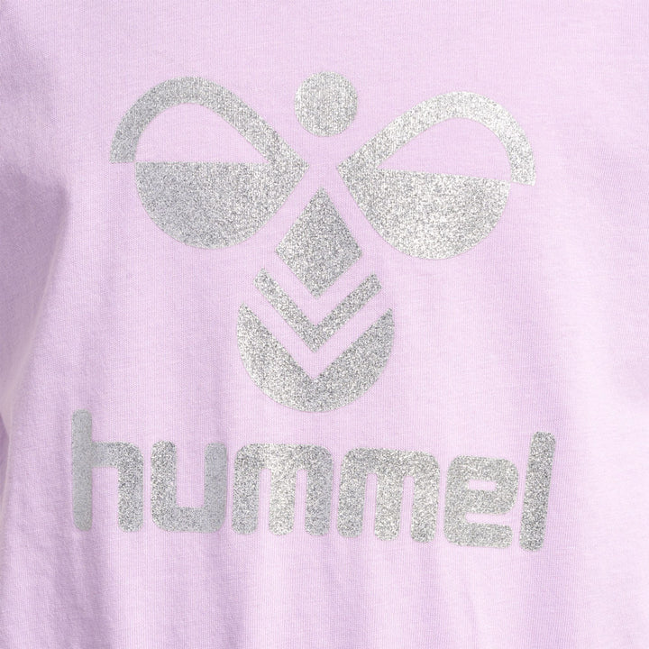 Hummel hmlFLOWY DRESS S/S - orchid bloom