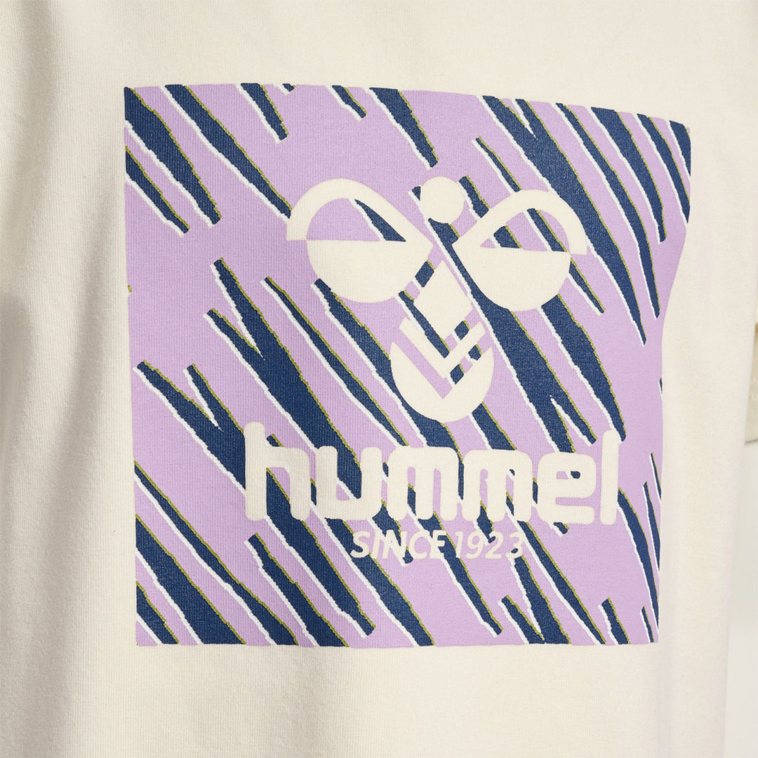 Hummel hmlFLOWY RUFFLE T-SHIRT S/S - birch