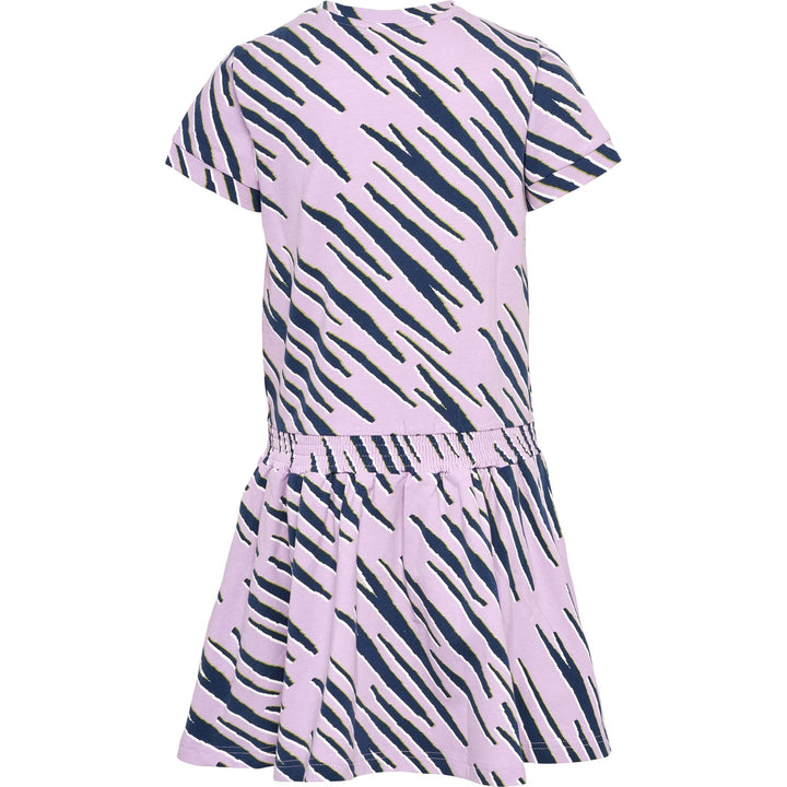 Hummel hmlRUSHY AOP DRESS S/S - orchid bloom