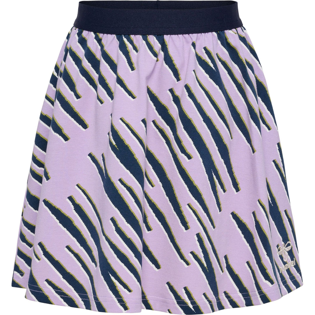 Hummel hmlRUSHY AOP SKIRT - orchid bloom