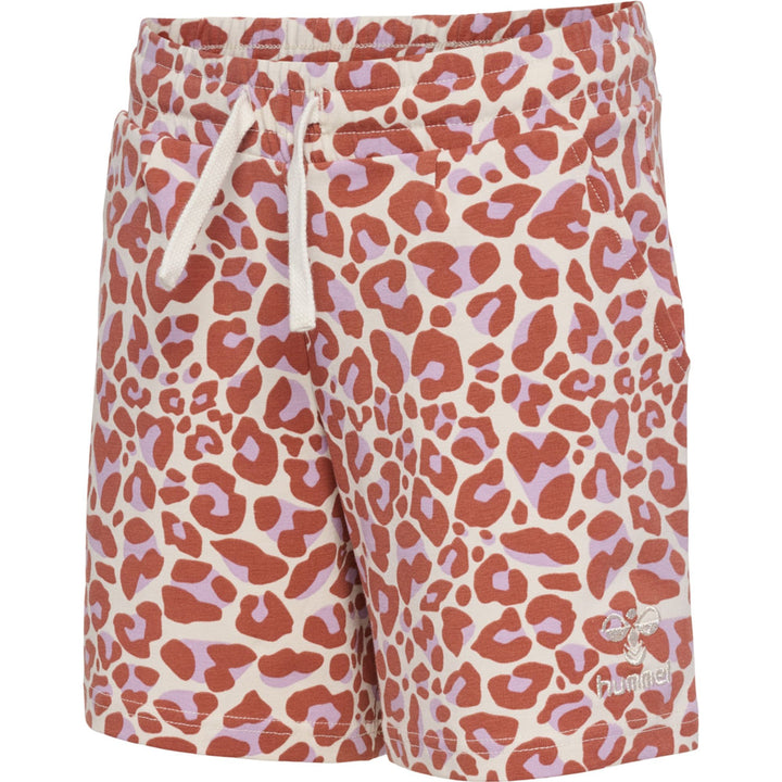 Hummel hmlJUMPY AOP SHORTS - copper brown