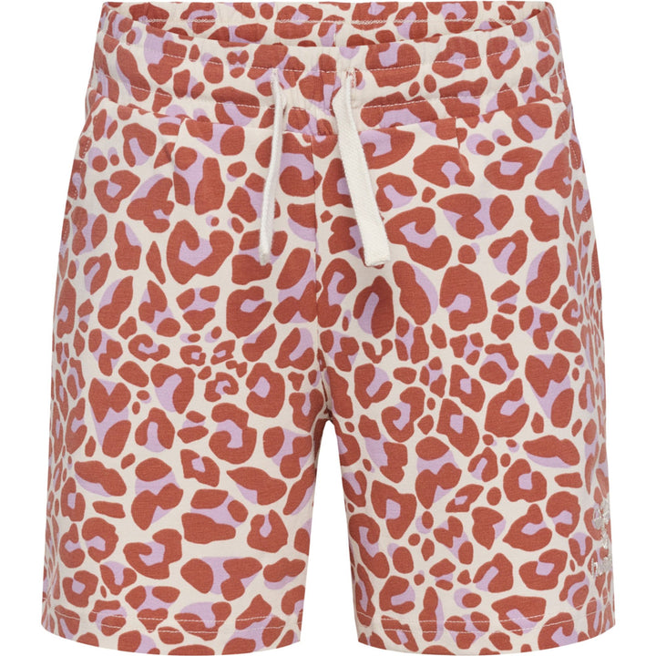 Hummel hmlJUMPY AOP SHORTS - copper brown