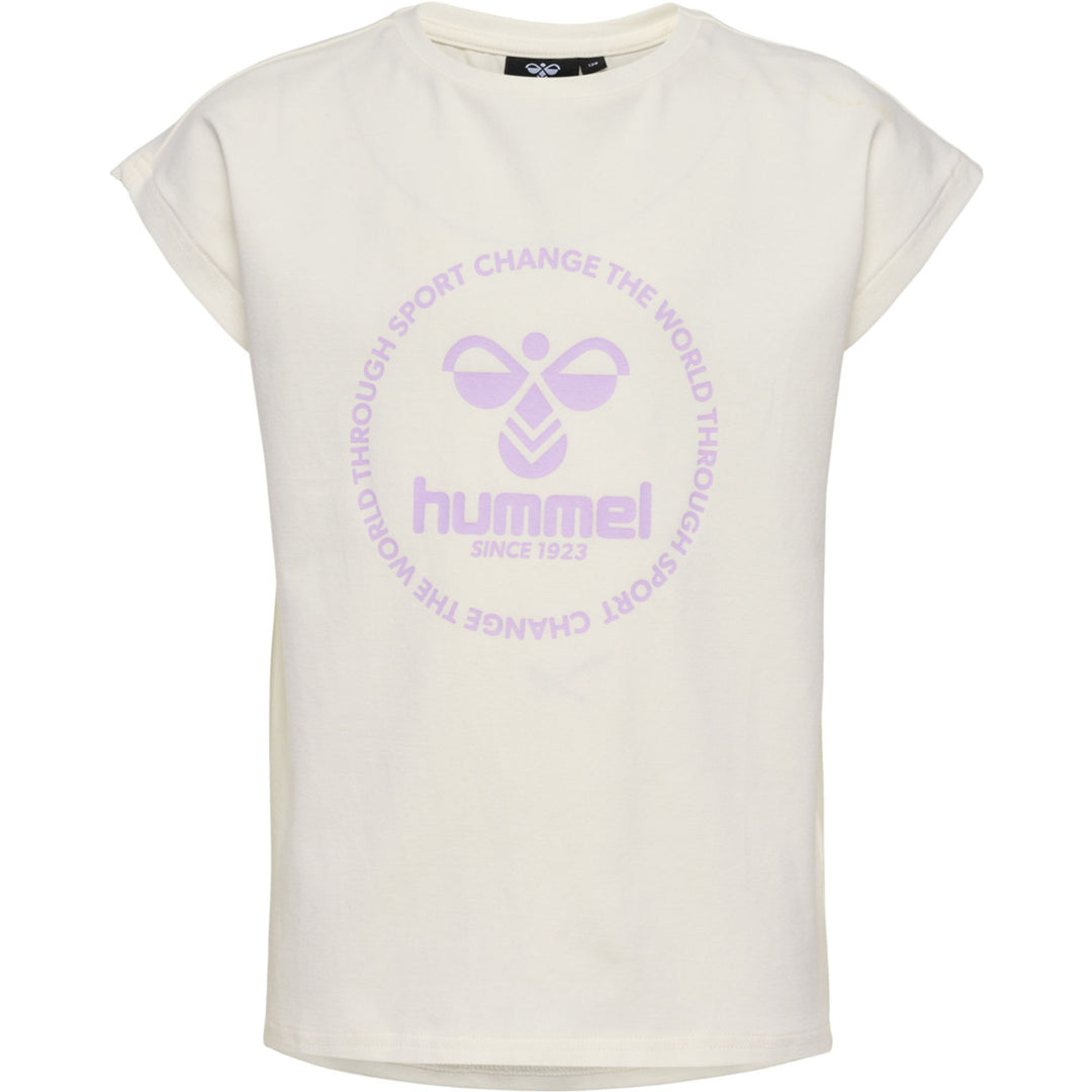 Hummel hmlJUMPY T-SHIRT S/S - marshmallow