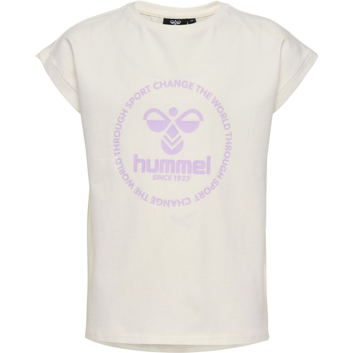 Hummel hmlJUMPY T-SHIRT S/S - marshmallow