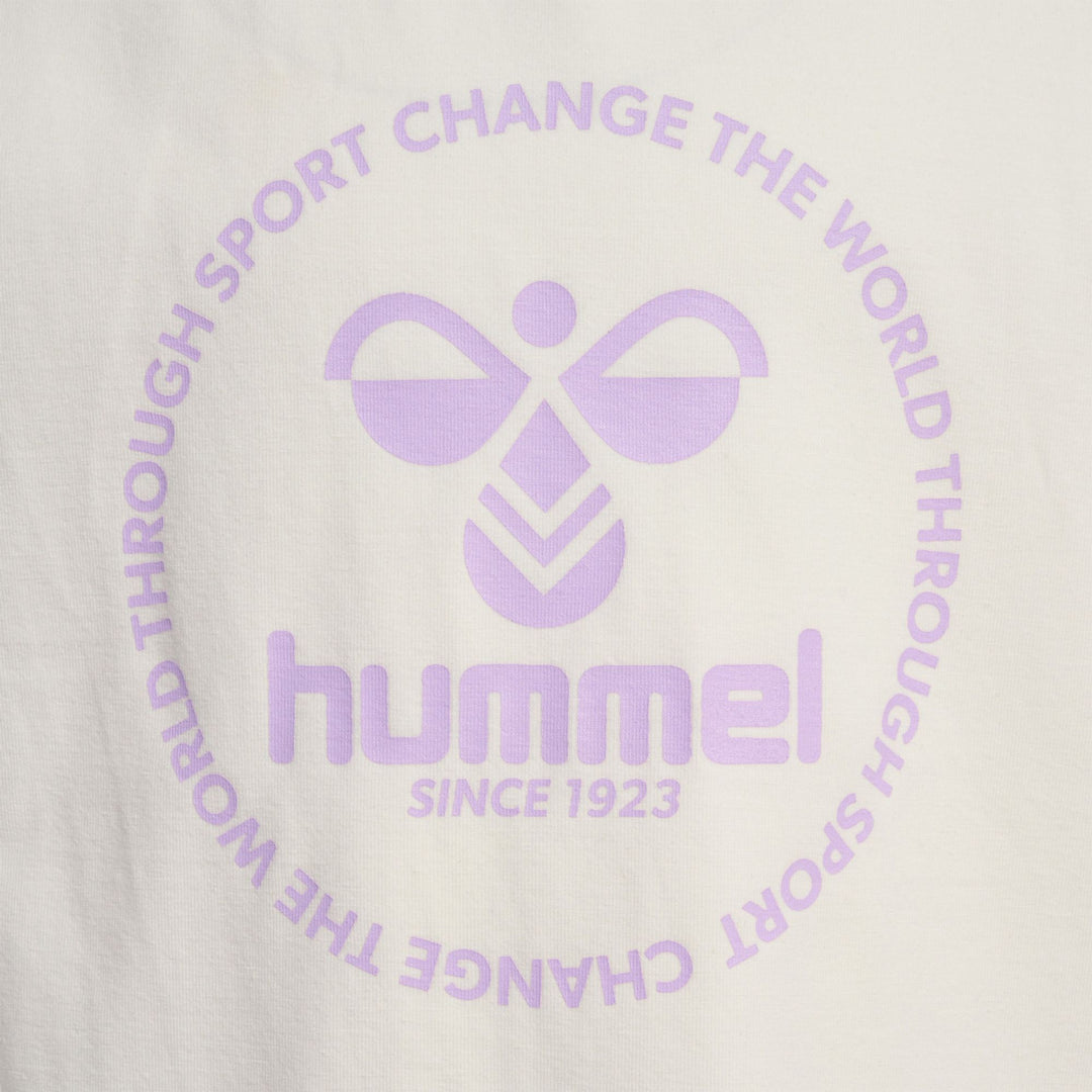 Hummel hmlJUMPY T-SHIRT S/S - marshmallow