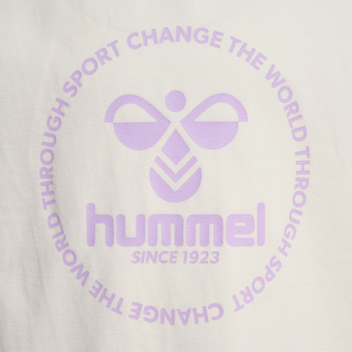 Hummel hmlJUMPY T-SHIRT S/S - marshmallow
