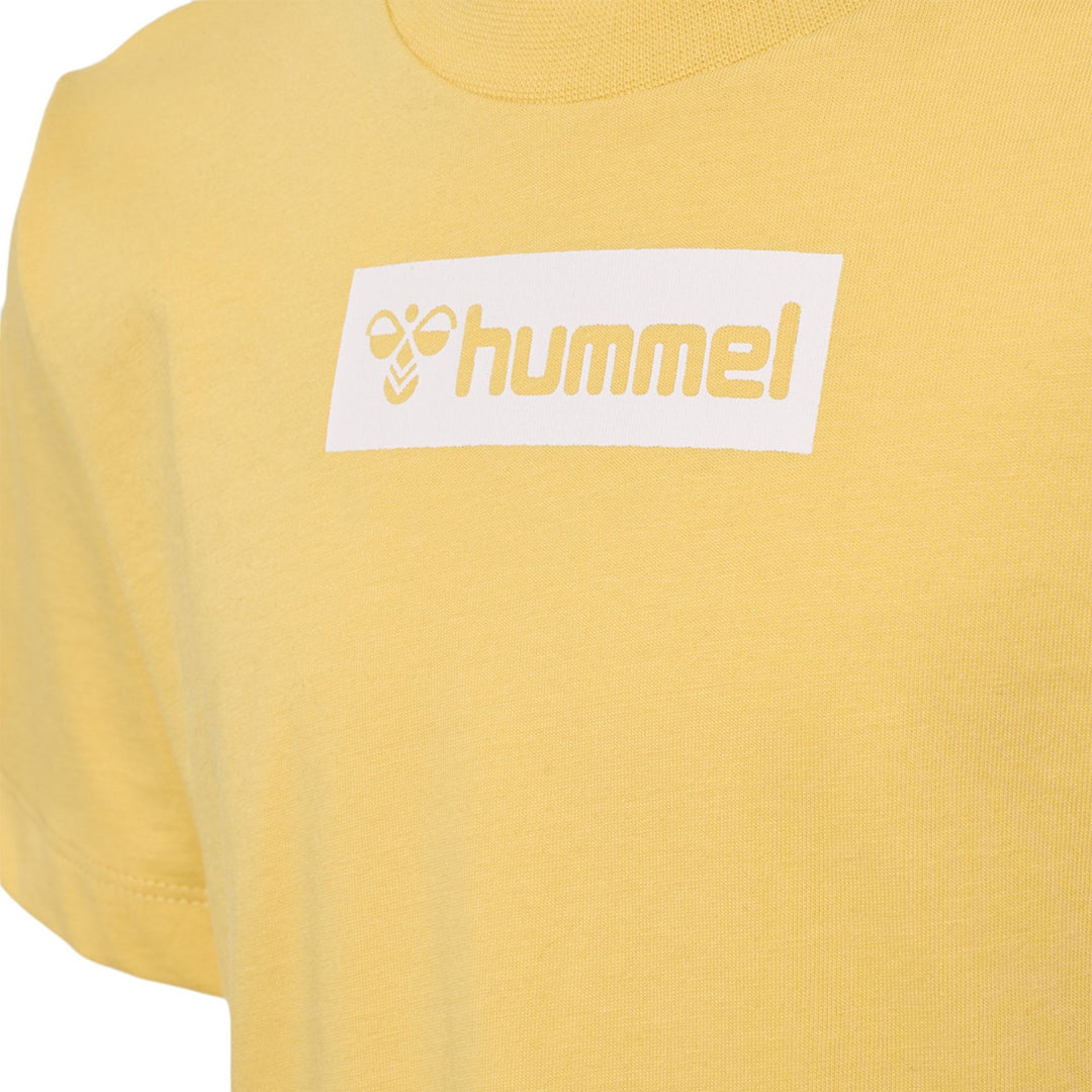 Hummel hmlFLOW T-SHIRT S/S - ochre