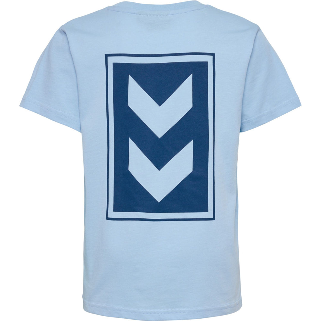 Hummel hmlFLOW T-SHIRT S/S - cerulean