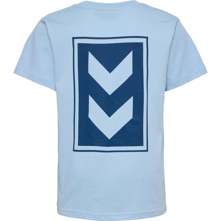 Hummel hmlFLOW T-SHIRT S/S - cerulean