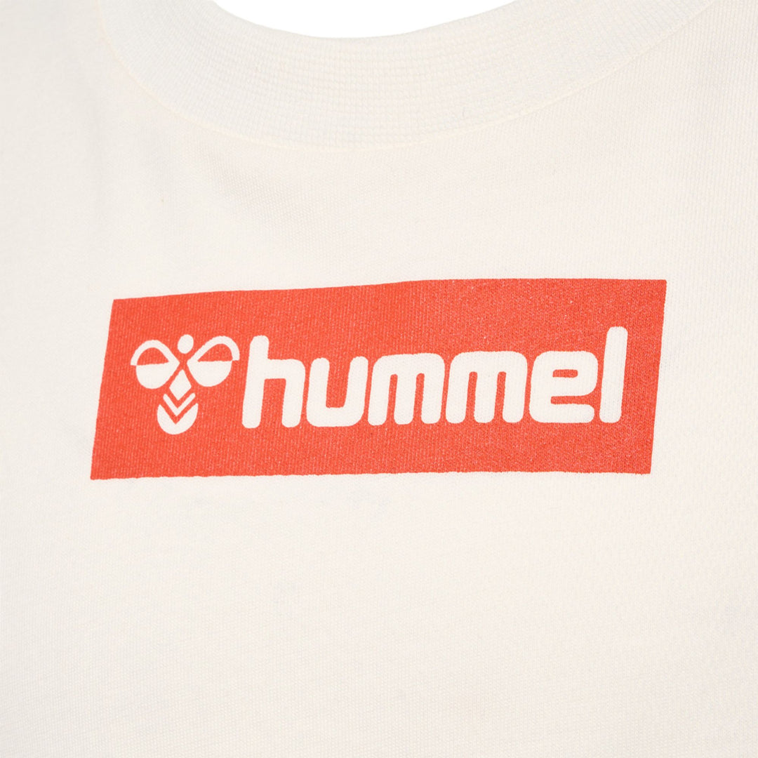 Hummel hmlFLOW T-SHIRT S/S - marshmallow