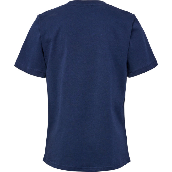 Hummel hmlRUSH T-SHIRT S/S - black iris