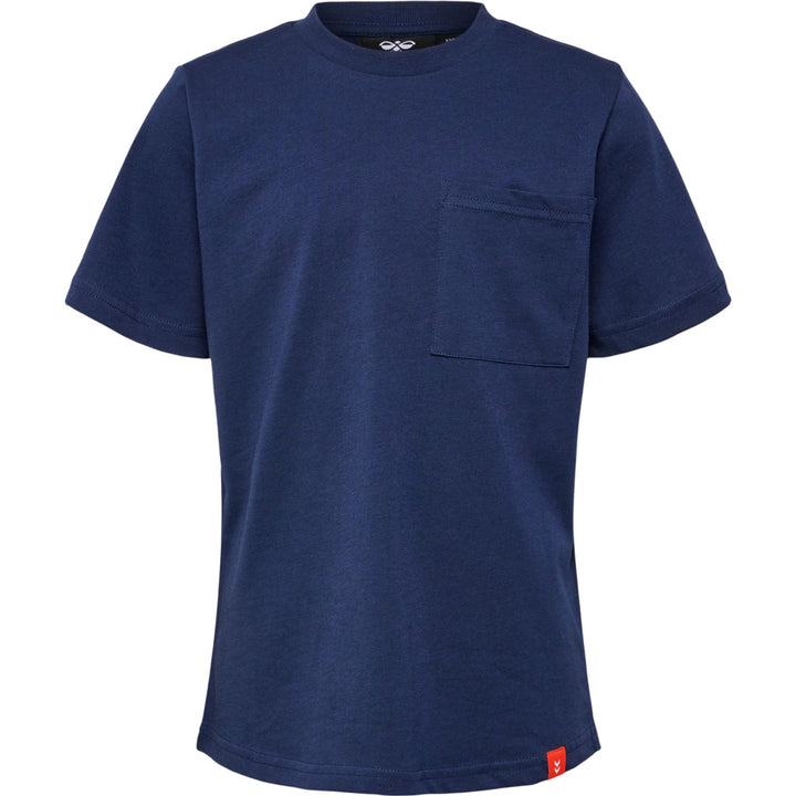 Hummel hmlRUSH T-SHIRT S/S - black iris