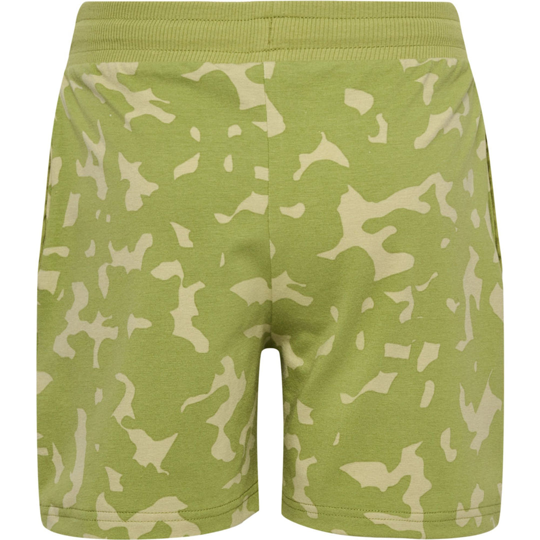 Hummel hmlRUSH AOP SHORTS - green olive