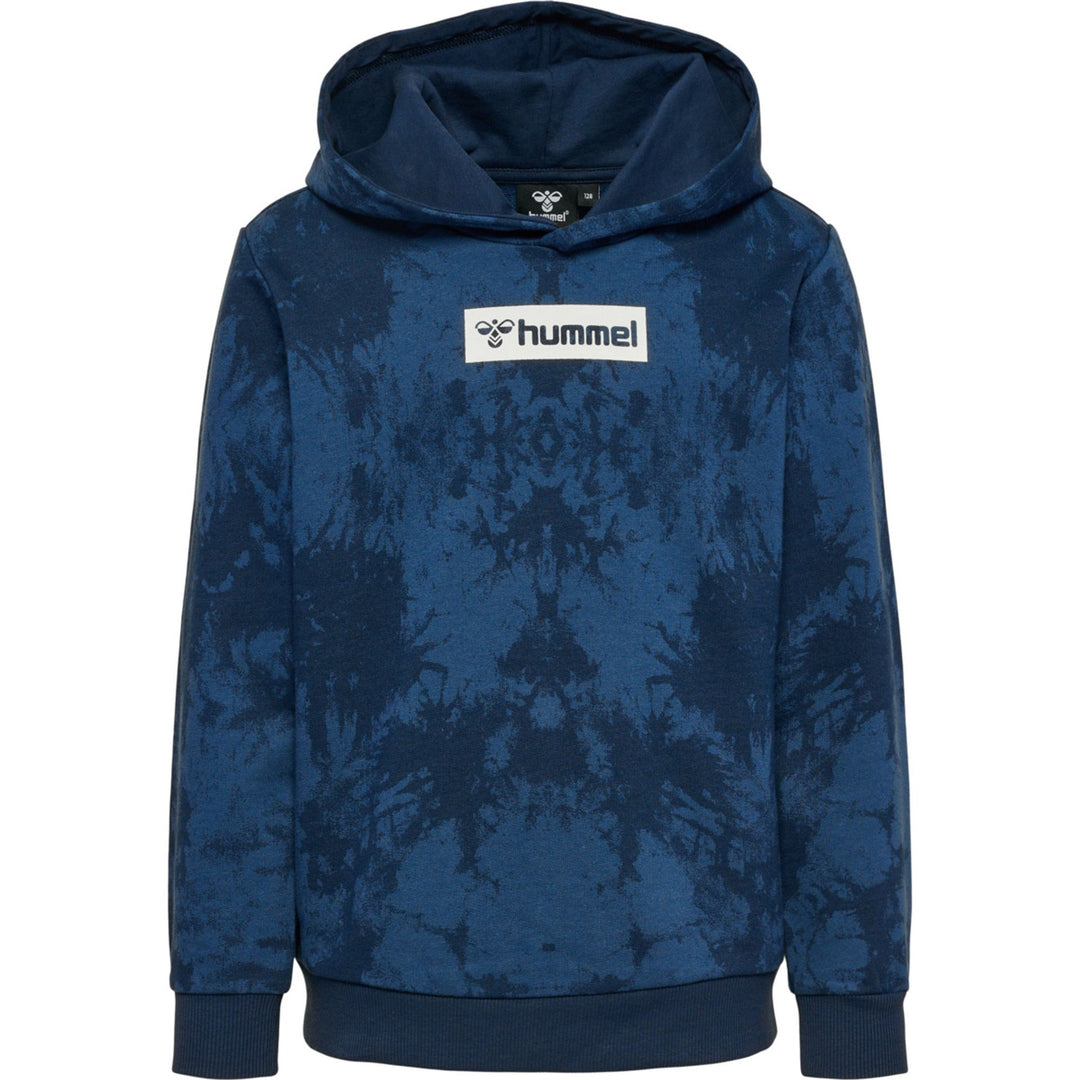 Hummel hmlJUMP AOP HOODIE - black iris